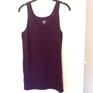 Eggplant Purple Summer Tank sz XL